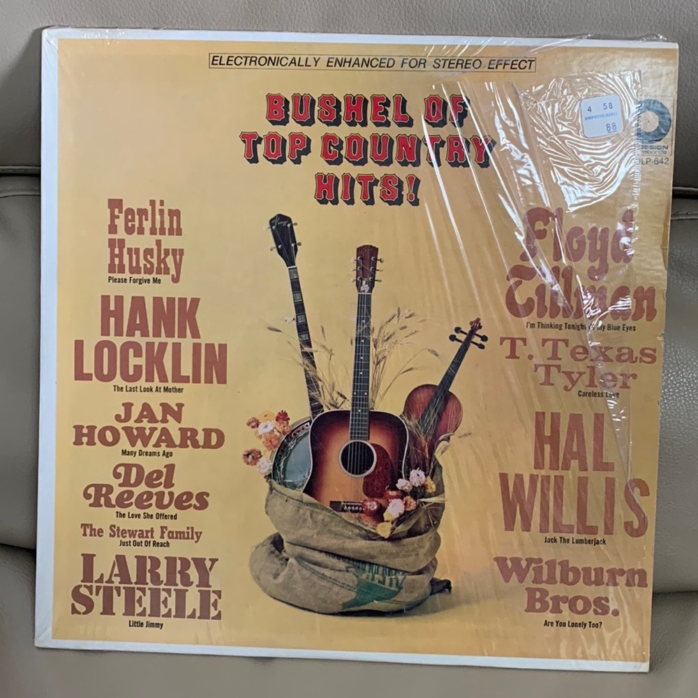 Bushel Of Top Country Hits! 1965 Vinyl Record